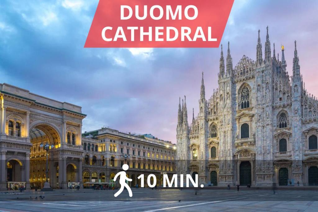 ミラノDuomo In 5 Minutes Cozy And Quietアパートメント エクステリア 写真
